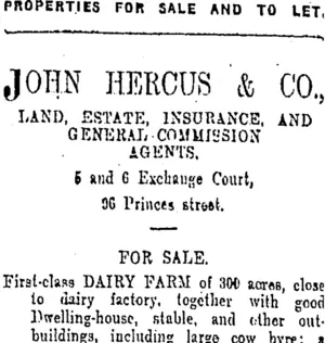 Page 16 Advertisements Column 6 (Otago Daily Times 8-9-1906)