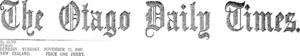 Masthead (Otago Daily Times 27-11-1906)
