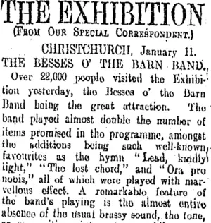 THE EXHIBITION (Otago Daily Times 12-1-1907)
