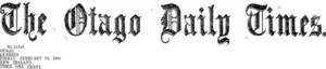 Masthead (Otago Daily Times 28-2-1908)
