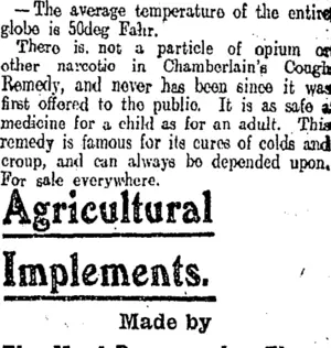 Page 9 Advertisements Column 6 (Otago Daily Times 3-9-1908)