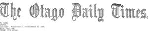 Masthead (Otago Daily Times 23-9-1908)