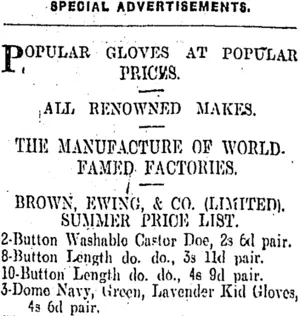 Page 8 Advertisements Column 4 (Otago Daily Times 21-11-1908)