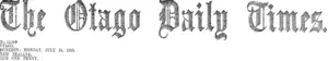 Masthead (Otago Daily Times 18-7-1910)
