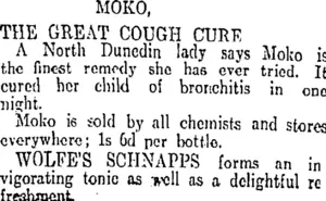 Page 5 Advertisements Column 4 (Otago Daily Times 21-3-1911)