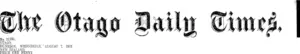 Masthead (Otago Daily Times 7-8-1912)