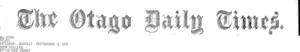 Masthead (Otago Daily Times 2-9-1912)