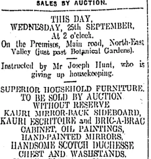 Page 12 Advertisements Column 2 (Otago Daily Times 25-9-1912)