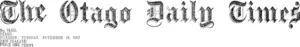 Masthead (Otago Daily Times 19-11-1912)