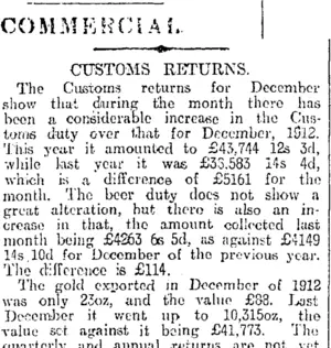 COMMERCIAL (Otago Daily Times 2-1-1914)