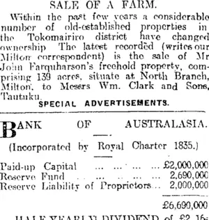 Page 8 Advertisements Column 1 (Otago Daily Times 28-2-1914)