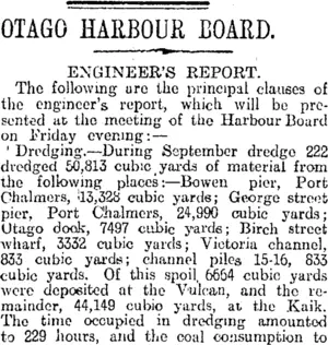 OTAGO HARBOUR BOARD. (Otago Daily Times 29-10-1914)