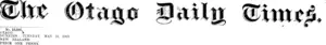 Masthead (Otago Daily Times 18-5-1915)