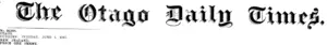 Masthead (Otago Daily Times 1-6-1915)