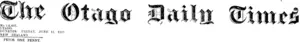 Masthead (Otago Daily Times 11-6-1915)
