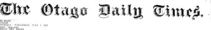 Masthead (Otago Daily Times 7-7-1915)