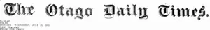 Masthead (Otago Daily Times 28-7-1915)