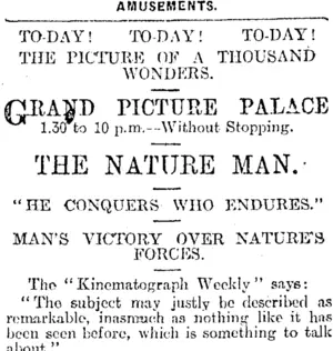 Page 1 Advertisements Column 5 (Otago Daily Times 24-6-1916)
