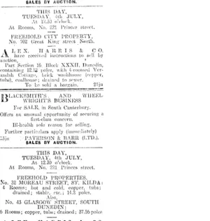 Page 10 Advertisements Column 2 (Otago Daily Times 4-7-1916)