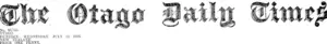 Masthead (Otago Daily Times 12-7-1916)