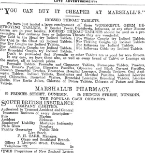 Page 6 Advertisements Column 2 (Otago Daily Times 6-6-1917)