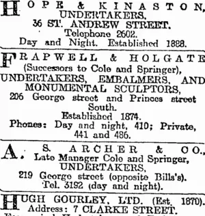 Page 4 Advertisements Column 3 (Otago Daily Times 10-7-1917)