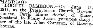 MARRIAGE. (Otago Daily Times 11-7-1917)