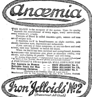 Page 7 Advertisements Column 2 (Otago Daily Times 11-7-1917)