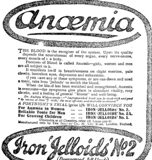 Page 9 Advertisements Column 2 (Otago Daily Times 22-8-1917)