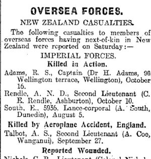 OVERSEA FORGES. (Otago Daily Times 23-10-1917)