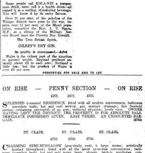 Page 11 Advertisements Column 5 (Otago Daily Times 2-2-1918)