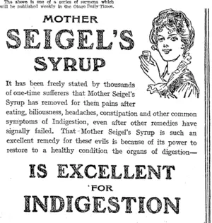 Page 9 Advertisements Column 1 (Otago Daily Times 31-1-1919)