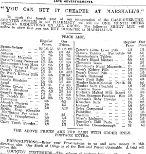 Page 6 Advertisements Column 4 (Otago Daily Times 26-3-1919)