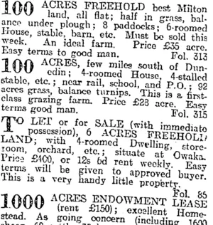 Page 16 Advertisements Column 7 (Otago Daily Times 9-8-1919)