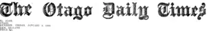 Masthead (Otago Daily Times 9-1-1920)