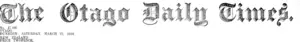 Masthead (Otago Daily Times 27-3-1920)