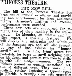 PRINCESS THEATRE. (Otago Daily Times 14-6-1920)