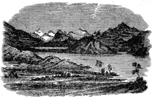 KANAKA LAKE AND MOUNT ASPIRING. (Otago Witness, 29 April 1864)