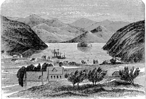 PICTON HARBOR. (Otago Witness, 18 June 1864)