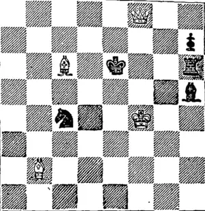 WHITE.  White to play and mate in three moves. (Otago Witness, 02 October 1880)