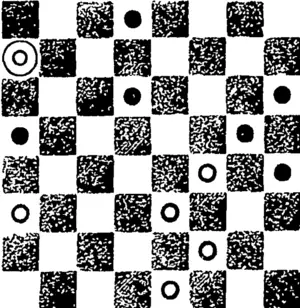 White.]  Black to play and White to win. (Otago Witness, 11 May 1893)