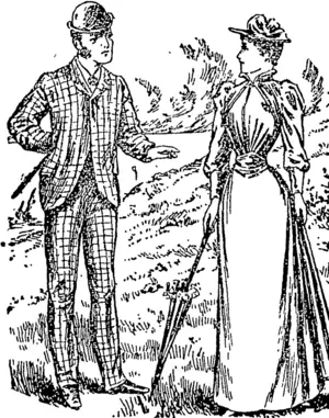 Then I tell you sir, you are a scoundrel!"  "Aileen, I have come to ask you to stay." (Otago Witness, 02 February 1893)