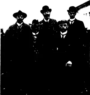 THE PRESS REPRESENTATIVES WHO ACCOMPANIED THE PARTY. (Otago Witness, 27 May 1903)