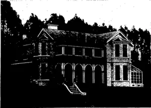 WINDSOR PARK, NEAKVMAHQSNOV THE RESIDENCE OF THE LATE MR. E.  MENLOVE. (Otago Witness, 12 August 1903)