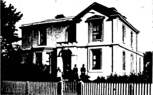 THE OLD MANSE, ST. PAUL'S PRESBYTERIAN CHURCH, OAMARU. (Otago Witness, 26 August 1903)
