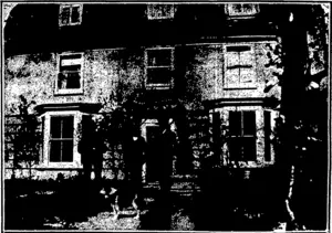 THE DIPLQDOOUS GARNEIGII, AIS IT WOUILD HAVE APPEARED EN PREHISTORIC CAYS.  THE MOAT FARM MURDEiR: COLDHAMS HOUSE, NOW CALLED MOAT HOUSE. (Otago Witness, 02 September 1903)