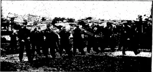 THE PORT CHALMERS BAND, WINNERS OF THE FIRST PRIZE IN THE QUICKSTEP COMPETITION. (Otago Witness, 04 November 1903)