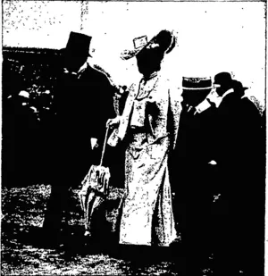 LORD RANFURLY AND MRS A. E. G. RHODES. (Otago Witness, 18 November 1903)