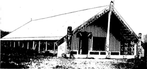 THE CARVED RUNANGA HOUSE AT RUAT AH UNA (Otago Witness, 27 April 1904)
