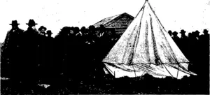 WAITING TO HEAR THE RESULT OF THE DRAW FOR PLACES IK THE  ALL COMERS EVENT. (Otago Witness, 04 May 1904)